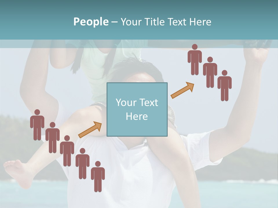 Spring Love Daughter PowerPoint Template