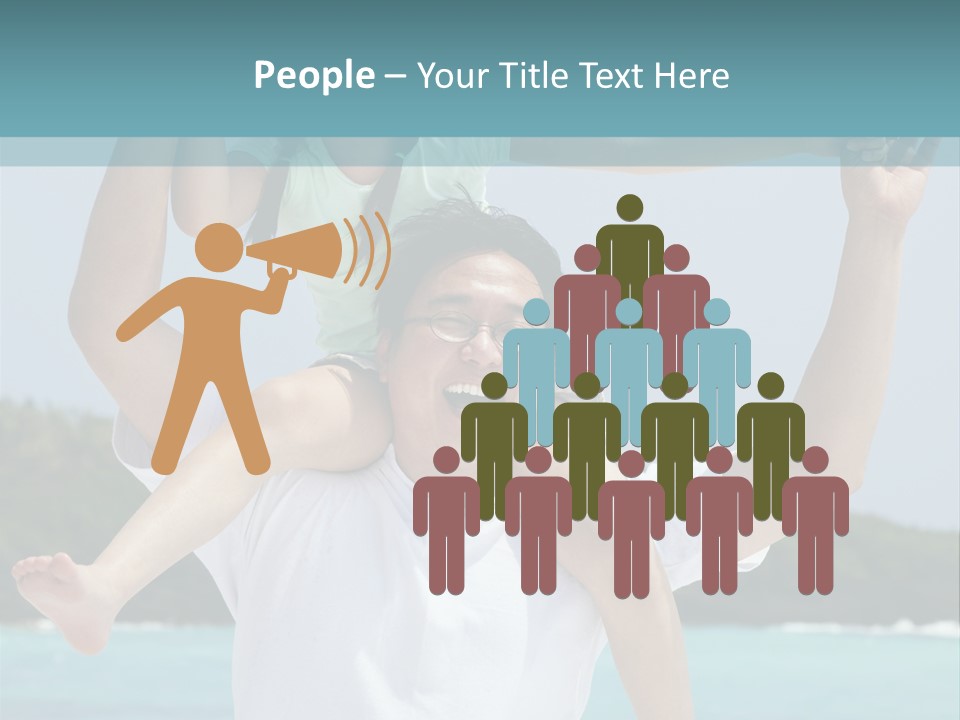 Spring Love Daughter PowerPoint Template