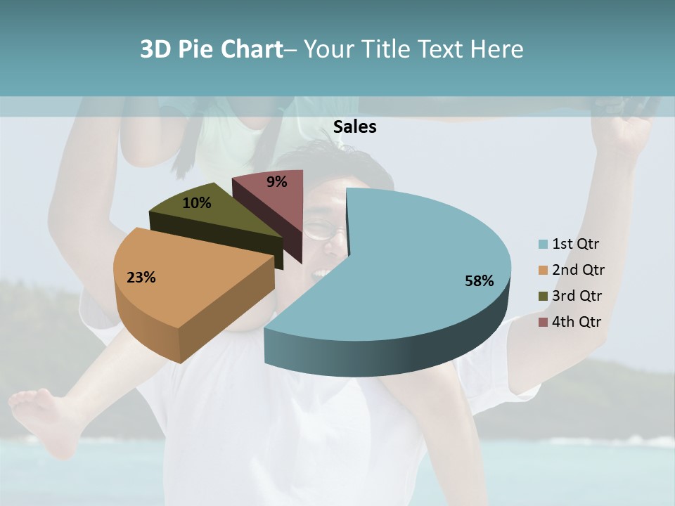 Spring Love Daughter PowerPoint Template