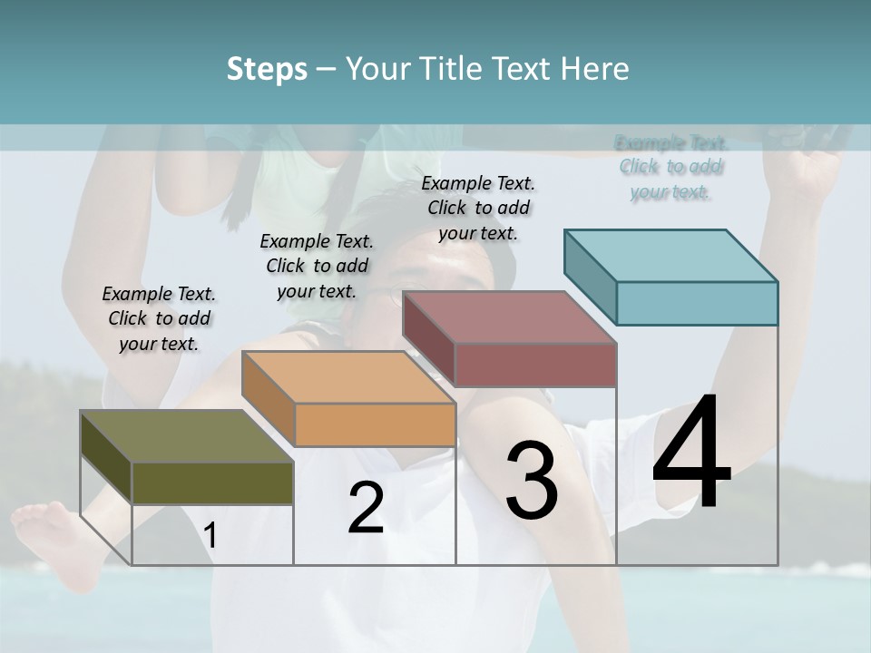 Spring Love Daughter PowerPoint Template