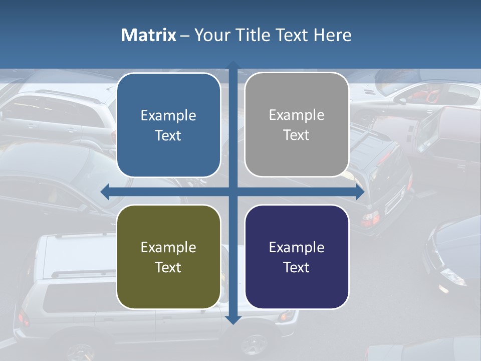 Row Emotional Road PowerPoint Template