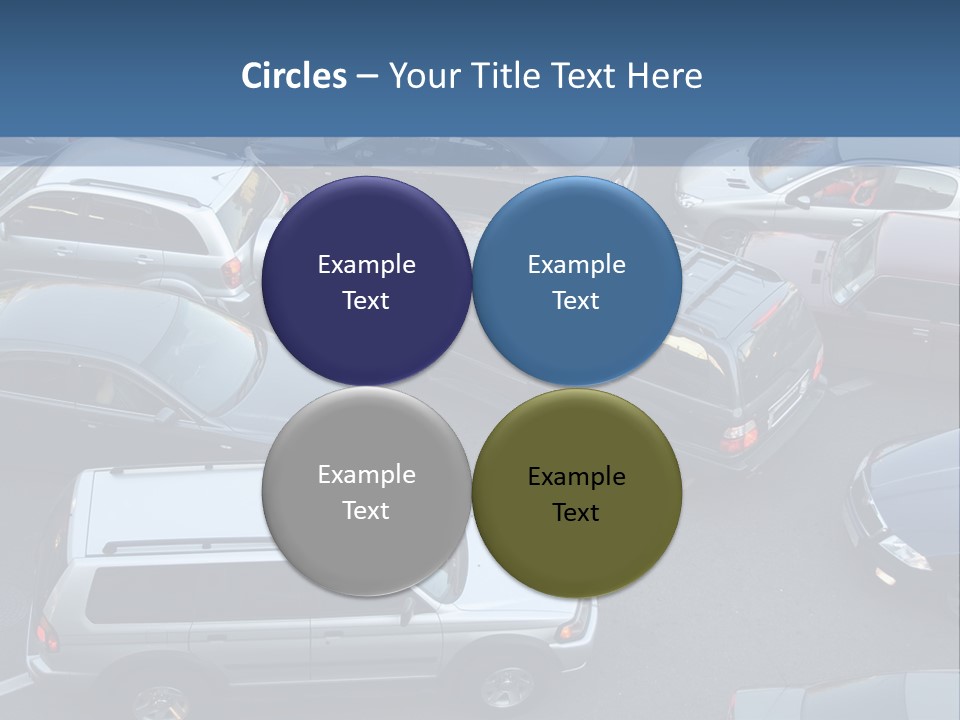 Row Emotional Road PowerPoint Template