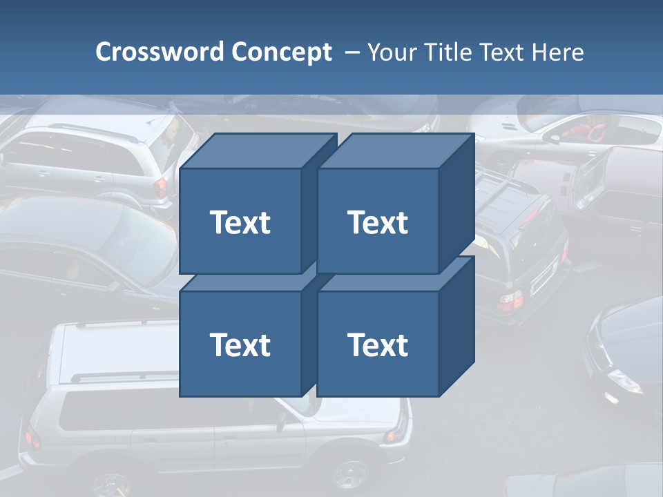 Row Emotional Road PowerPoint Template