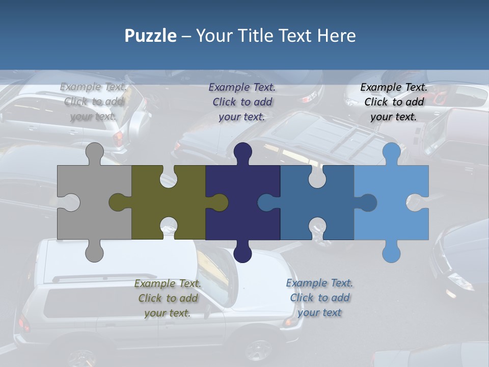 Row Emotional Road PowerPoint Template