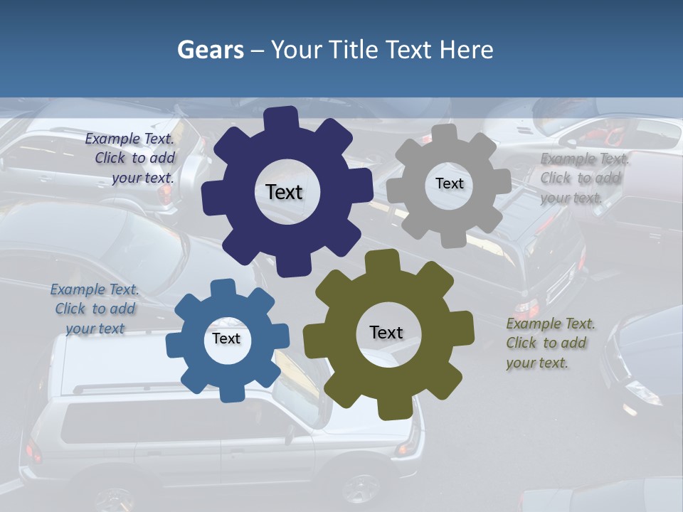 Row Emotional Road PowerPoint Template