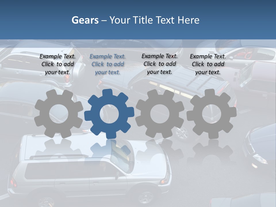 Row Emotional Road PowerPoint Template