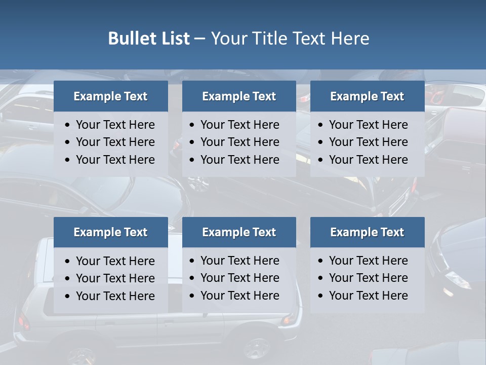 Row Emotional Road PowerPoint Template
