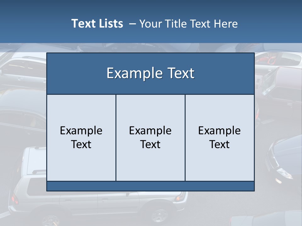 Row Emotional Road PowerPoint Template