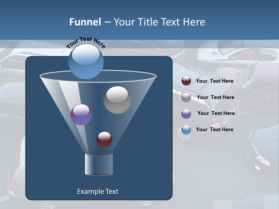 Row Emotional Road PowerPoint Template