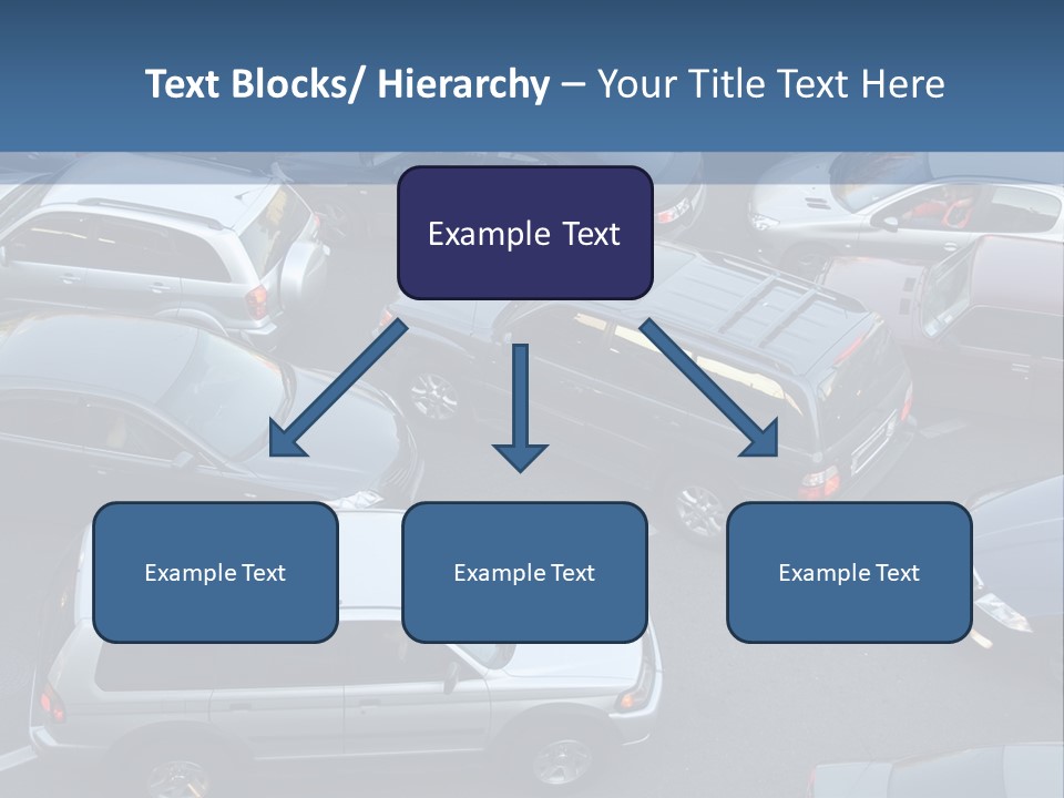 Row Emotional Road PowerPoint Template