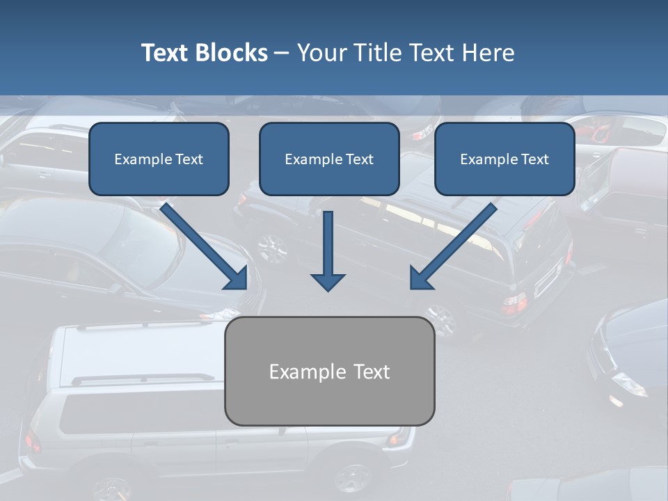 Row Emotional Road PowerPoint Template