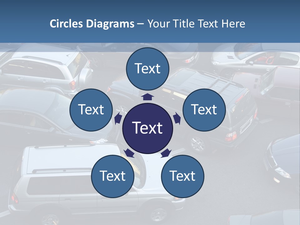 Row Emotional Road PowerPoint Template