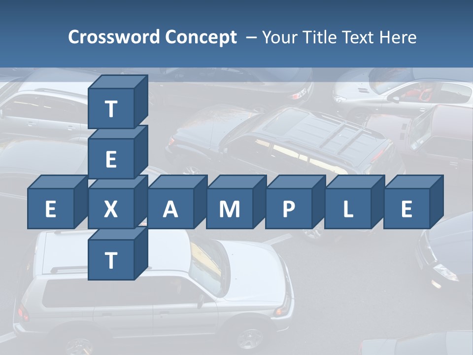 Row Emotional Road PowerPoint Template