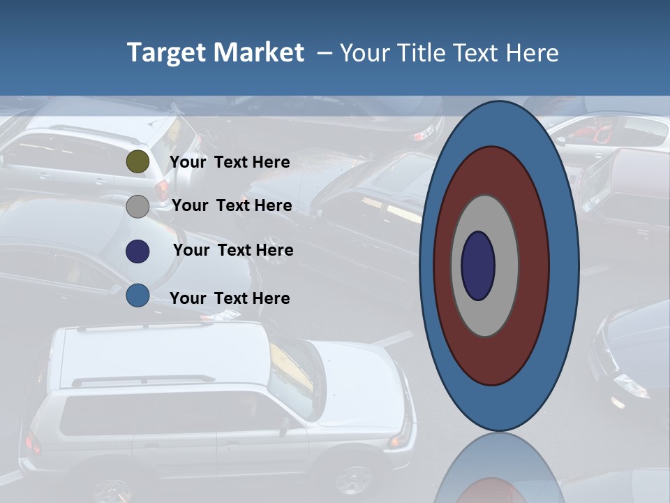 Row Emotional Road PowerPoint Template