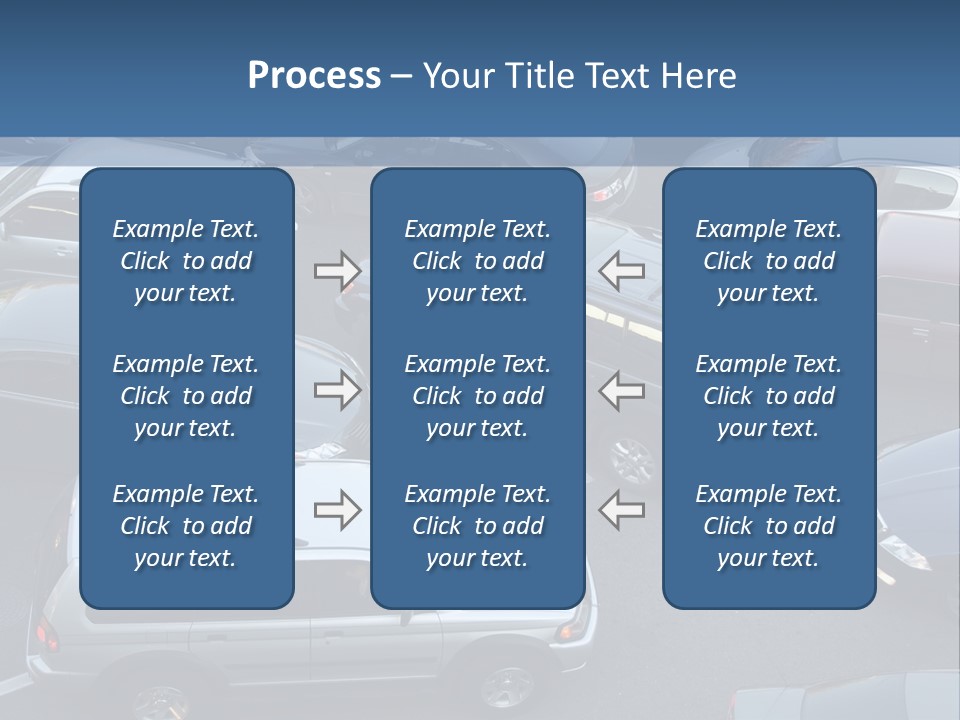 Row Emotional Road PowerPoint Template
