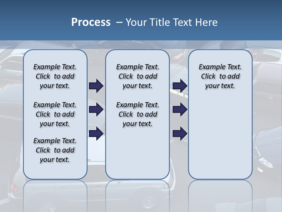 Row Emotional Road PowerPoint Template