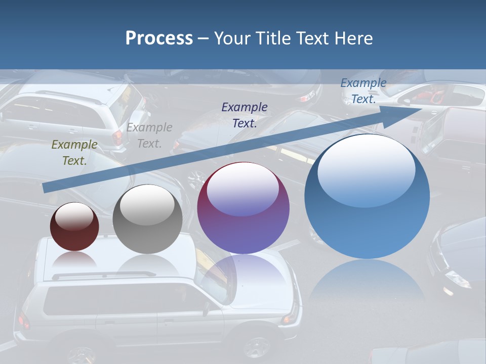 Row Emotional Road PowerPoint Template