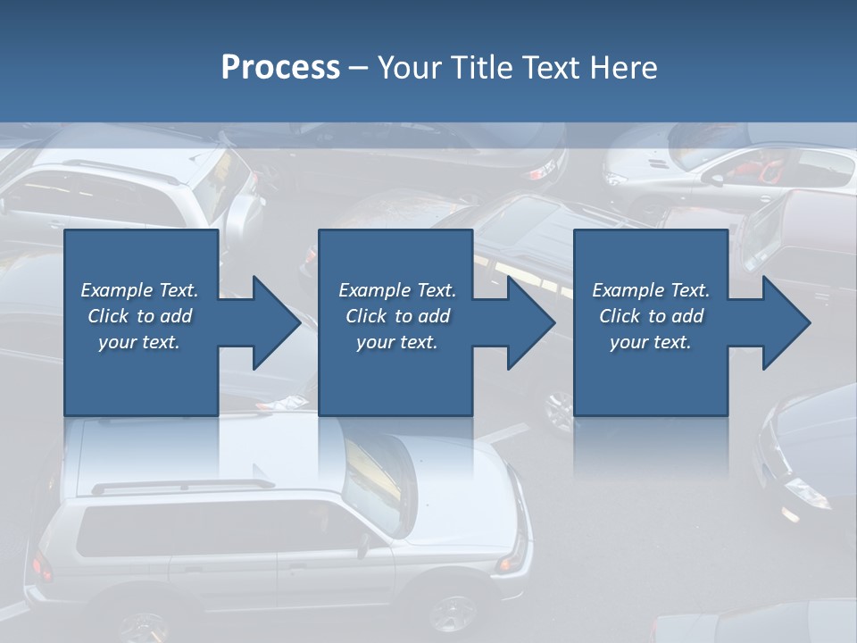 Row Emotional Road PowerPoint Template