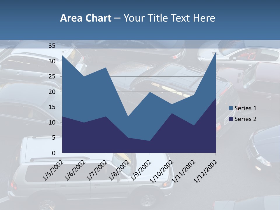 Row Emotional Road PowerPoint Template