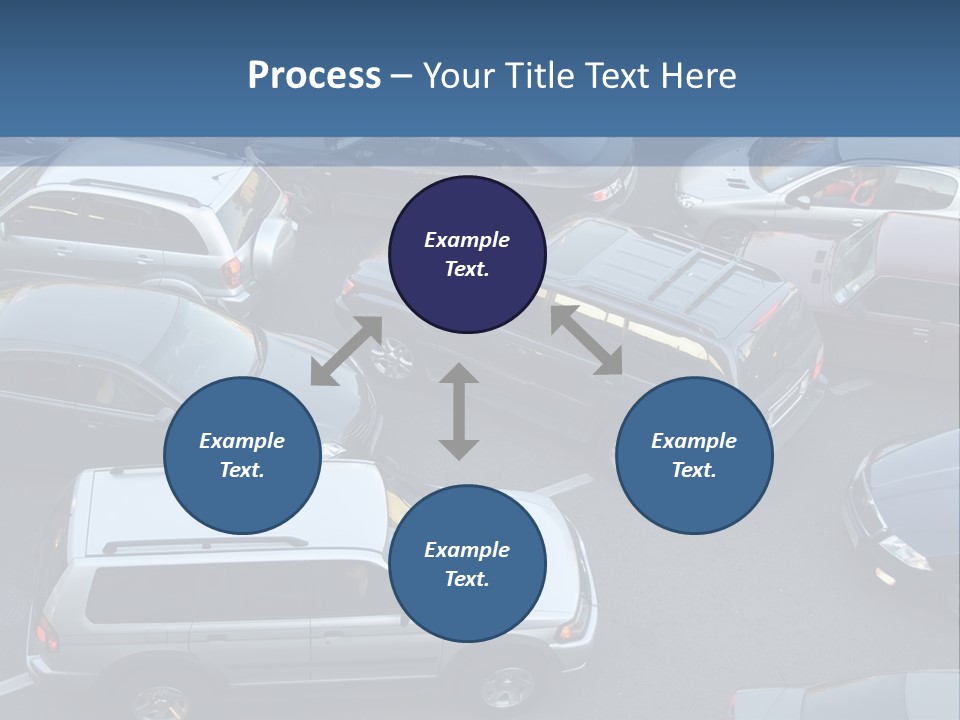 Row Emotional Road PowerPoint Template