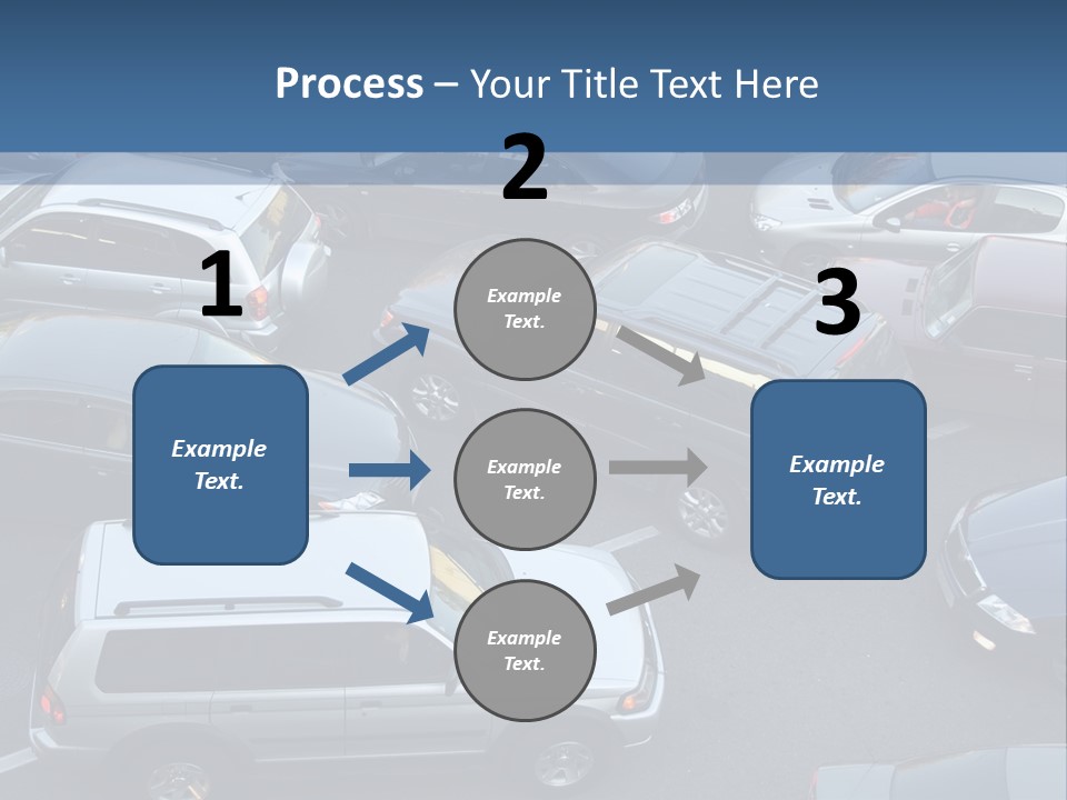 Row Emotional Road PowerPoint Template