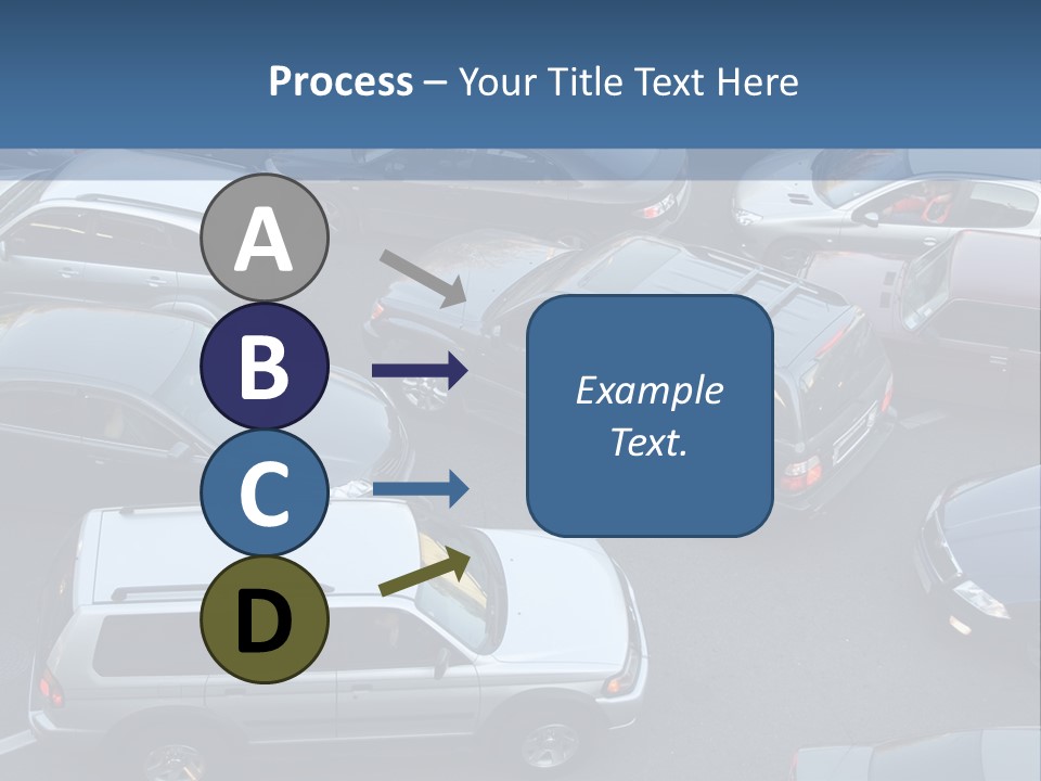 Row Emotional Road PowerPoint Template