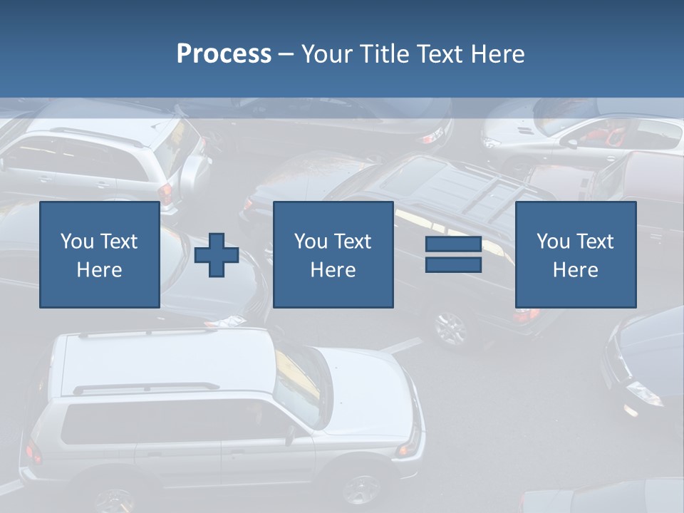 Row Emotional Road PowerPoint Template