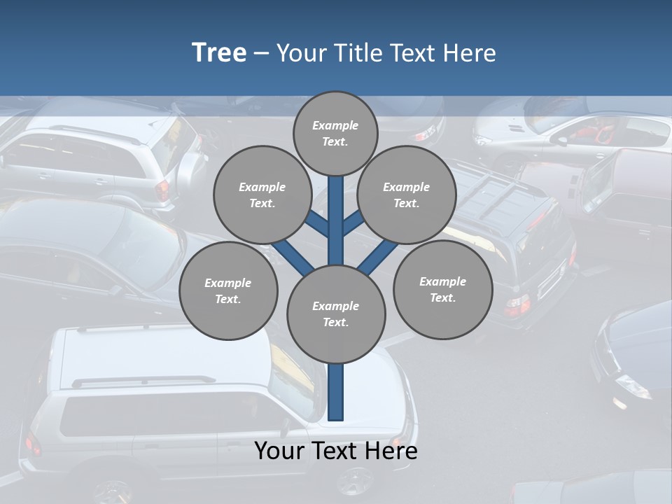 Row Emotional Road PowerPoint Template