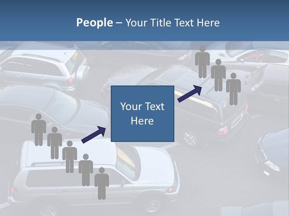 Row Emotional Road PowerPoint Template