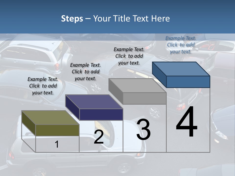 Row Emotional Road PowerPoint Template