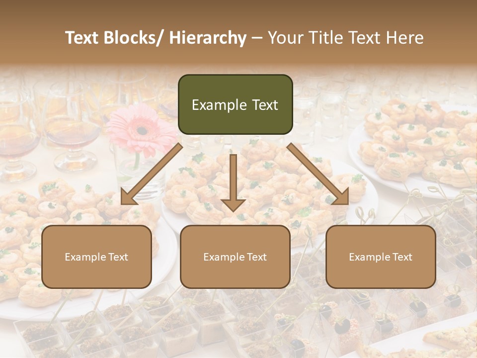 A Table Topped With Lots Of Desserts And Wine Glasses PowerPoint Template