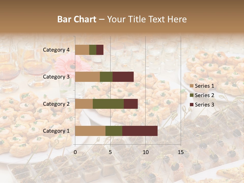 A Table Topped With Lots Of Desserts And Wine Glasses PowerPoint Template