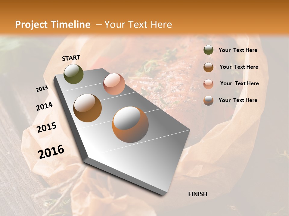Food Healthy Fish PowerPoint Template