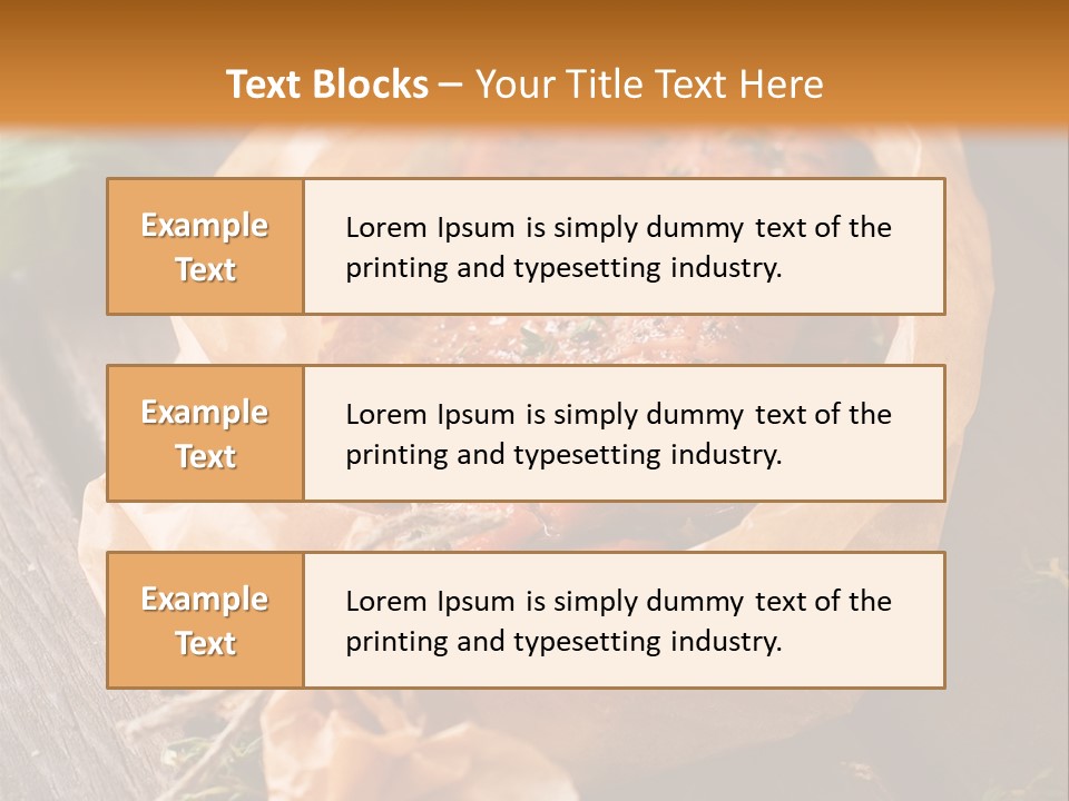 Food Healthy Fish PowerPoint Template
