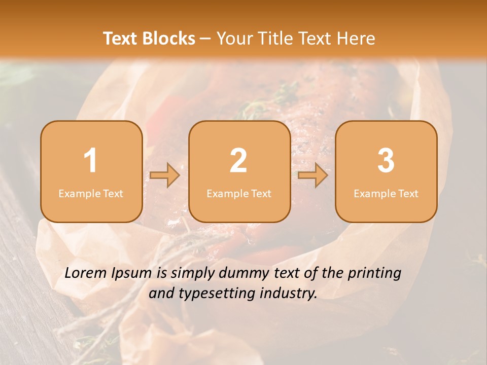Food Healthy Fish PowerPoint Template
