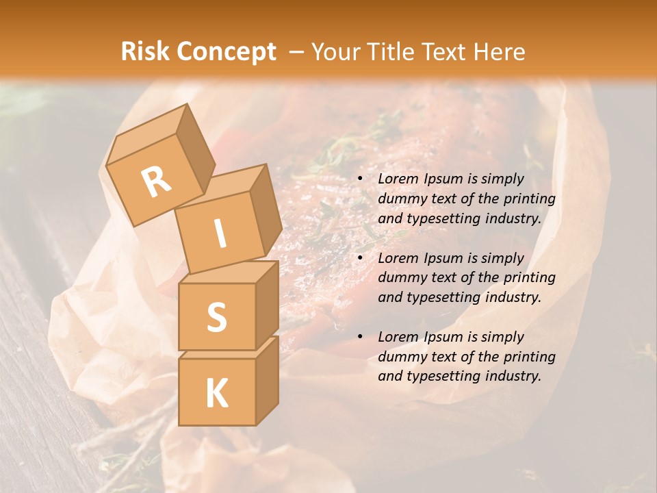 Food Healthy Fish PowerPoint Template