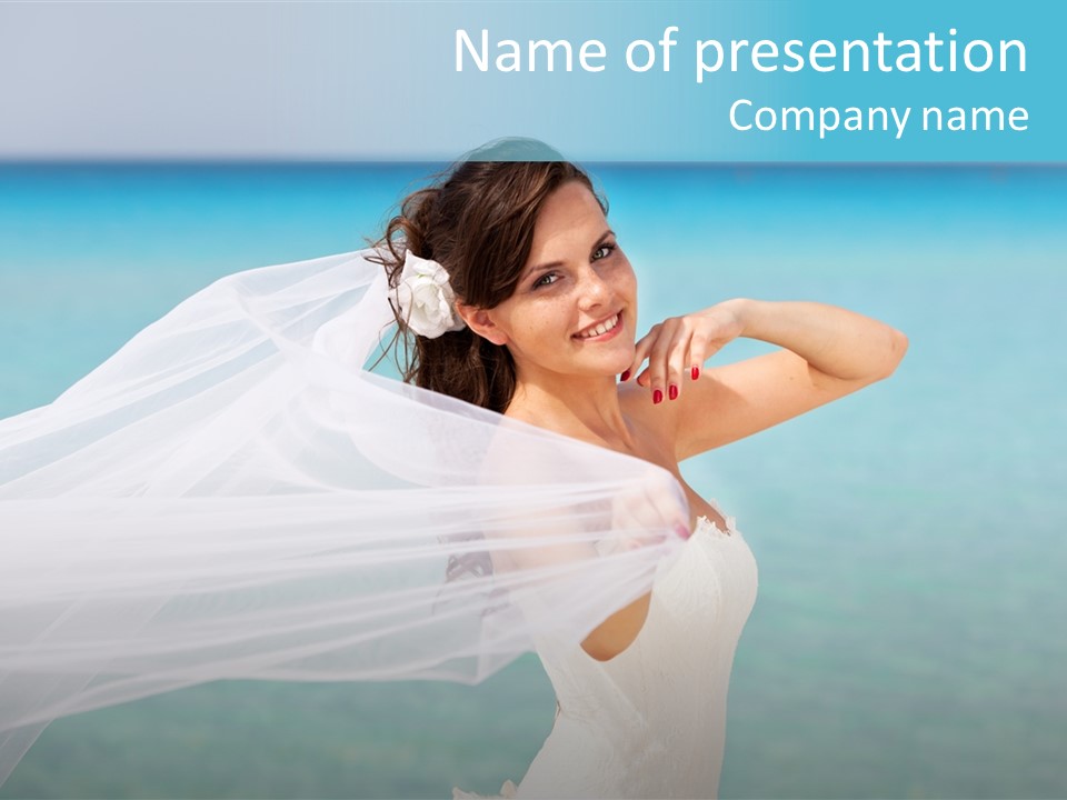 Coast Love Wife PowerPoint Template