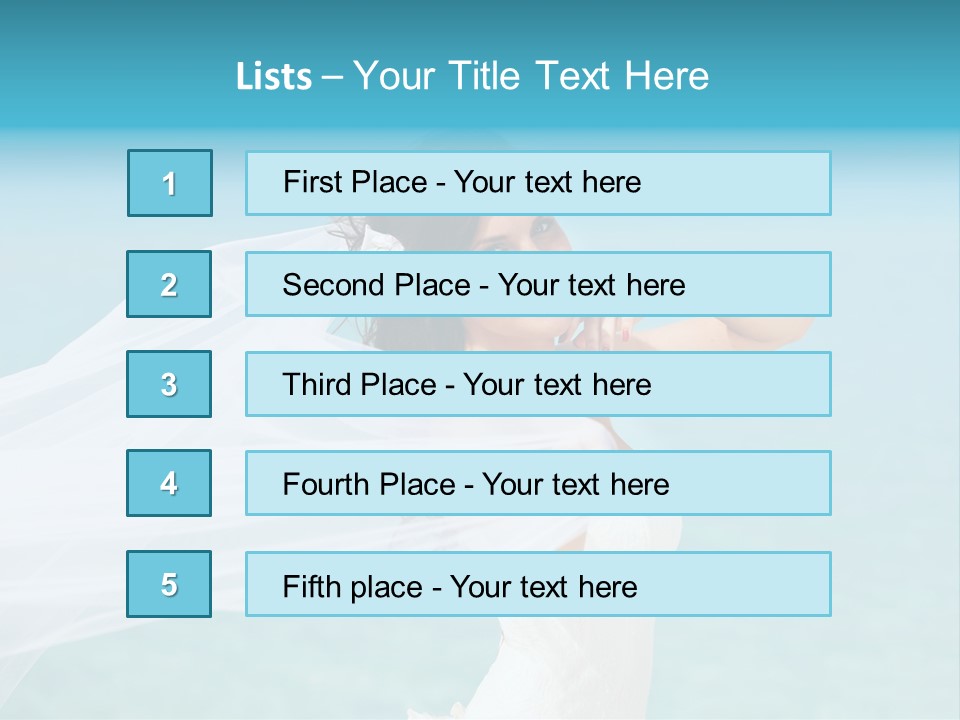 Coast Love Wife PowerPoint Template