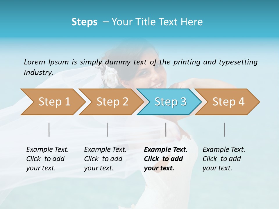 Coast Love Wife PowerPoint Template