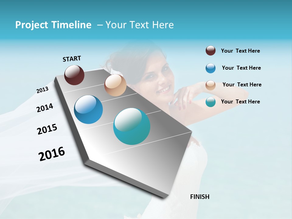 Coast Love Wife PowerPoint Template