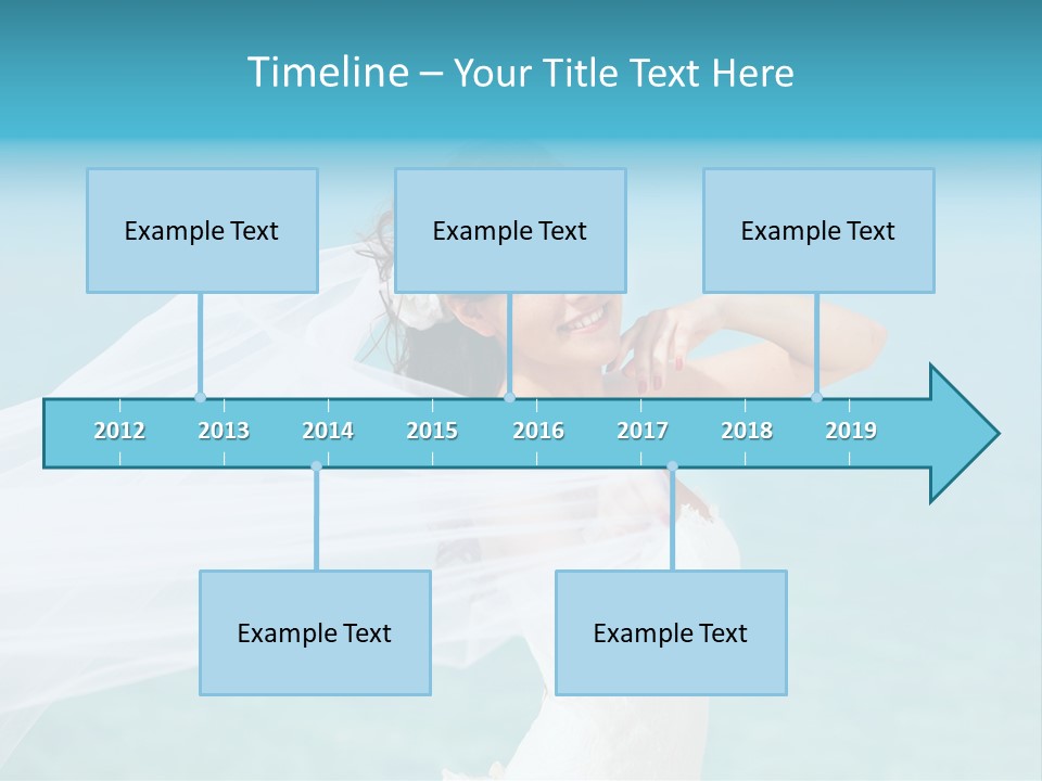 Coast Love Wife PowerPoint Template