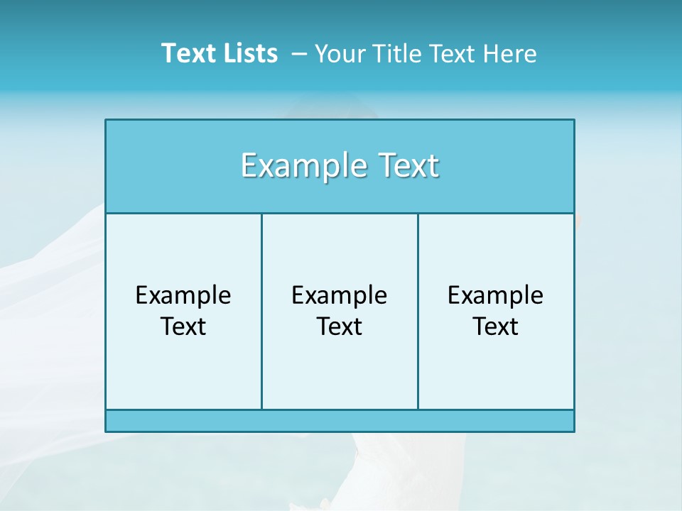 Coast Love Wife PowerPoint Template