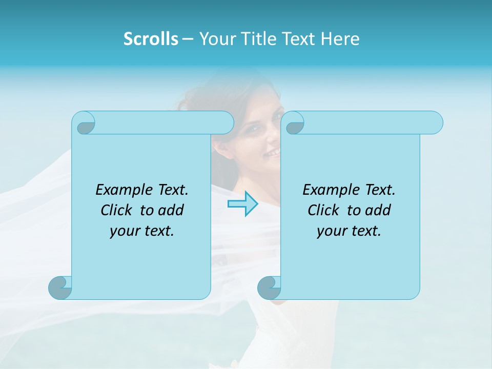 Coast Love Wife PowerPoint Template