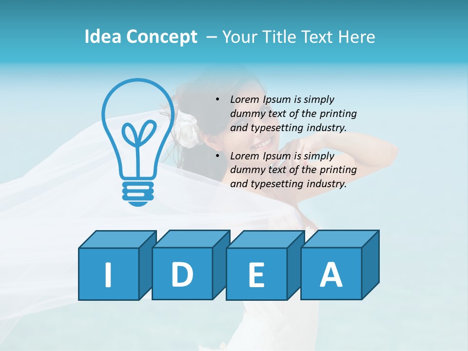 Coast Love Wife PowerPoint Template