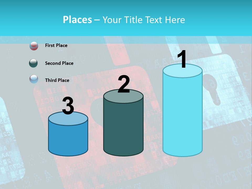 Pad Close Lock PowerPoint Template