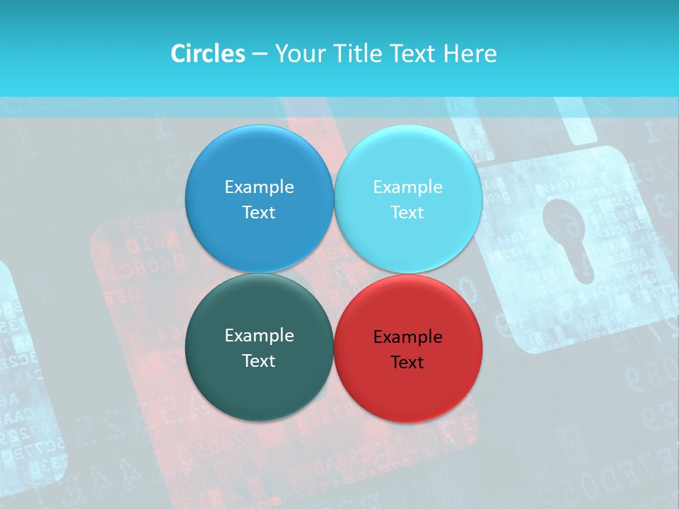 Pad Close Lock PowerPoint Template