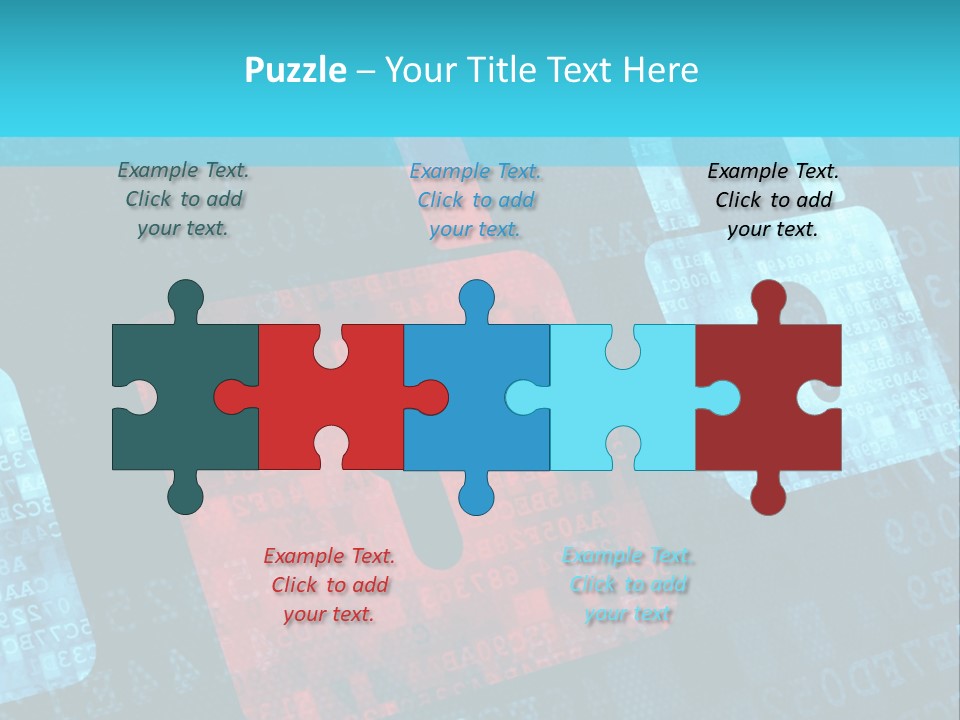 Pad Close Lock PowerPoint Template