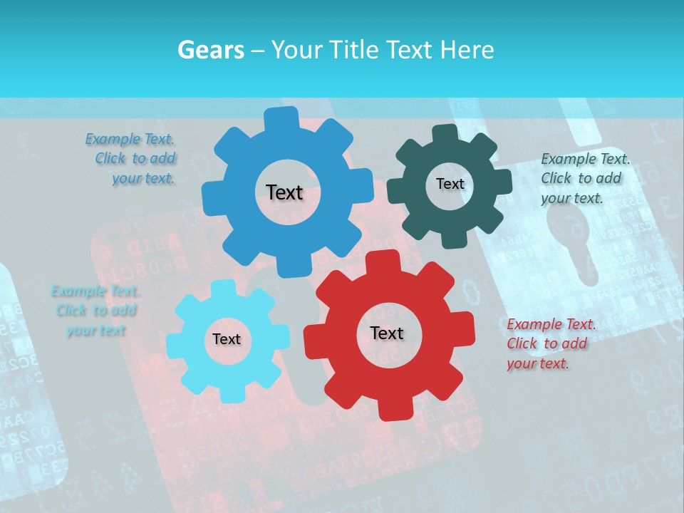 Pad Close Lock PowerPoint Template