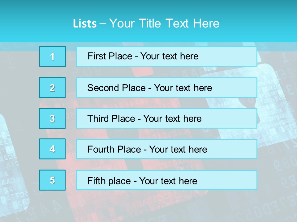 Pad Close Lock PowerPoint Template