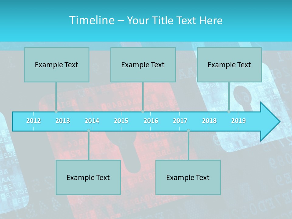 Pad Close Lock PowerPoint Template
